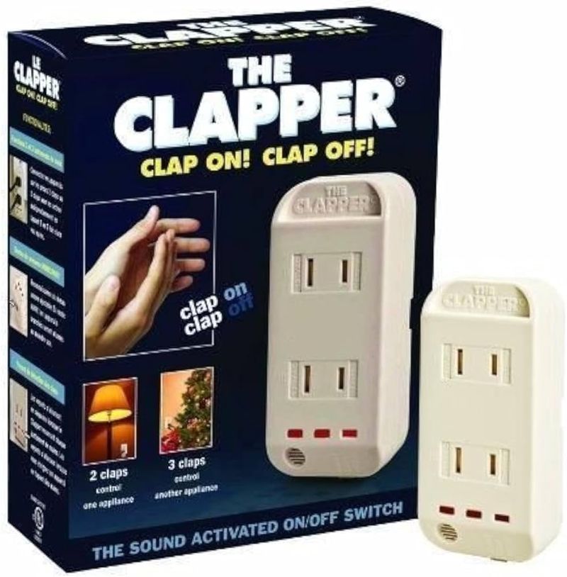 The Clapper Sound-Activated Switch