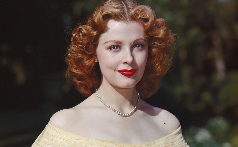 Arlene Dahl's Flame-Haired Elegance