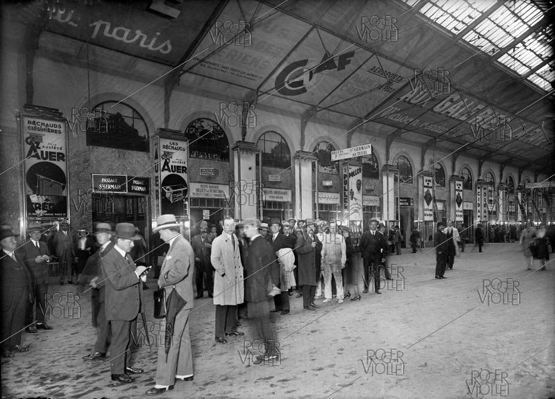 Gare Saint-Lazare, 1930s