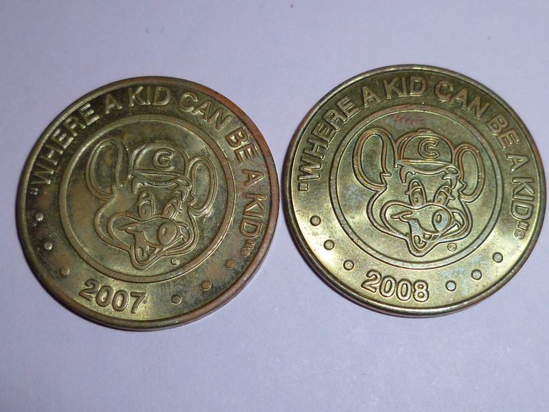Arcade Tokens and Tickets