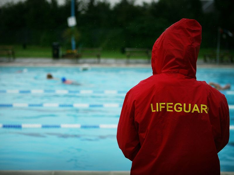 Lifeguard at the Public Pool