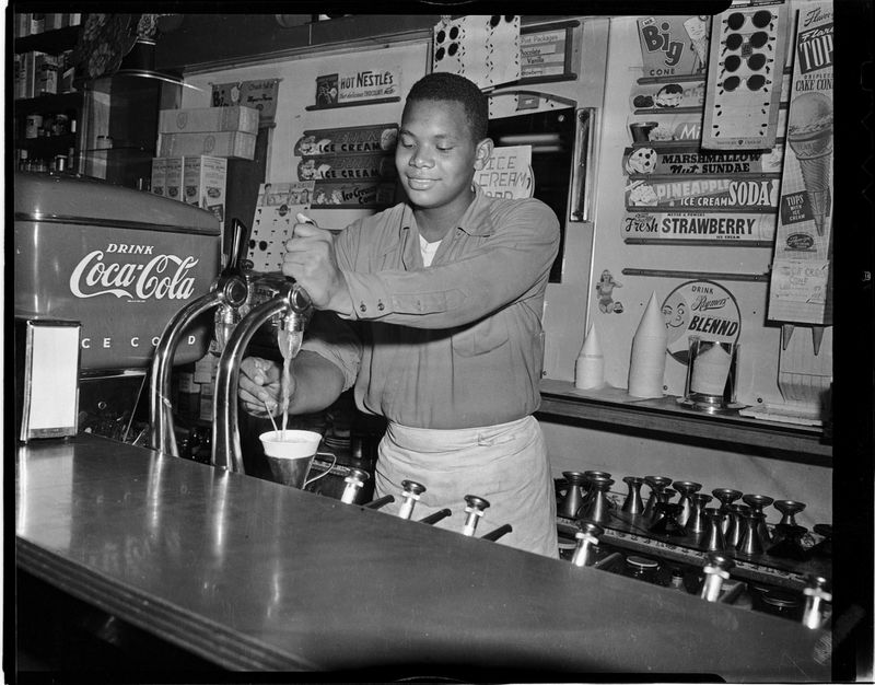 Soda Fountain Socializing