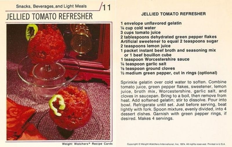 Jellied Tomato Refresher