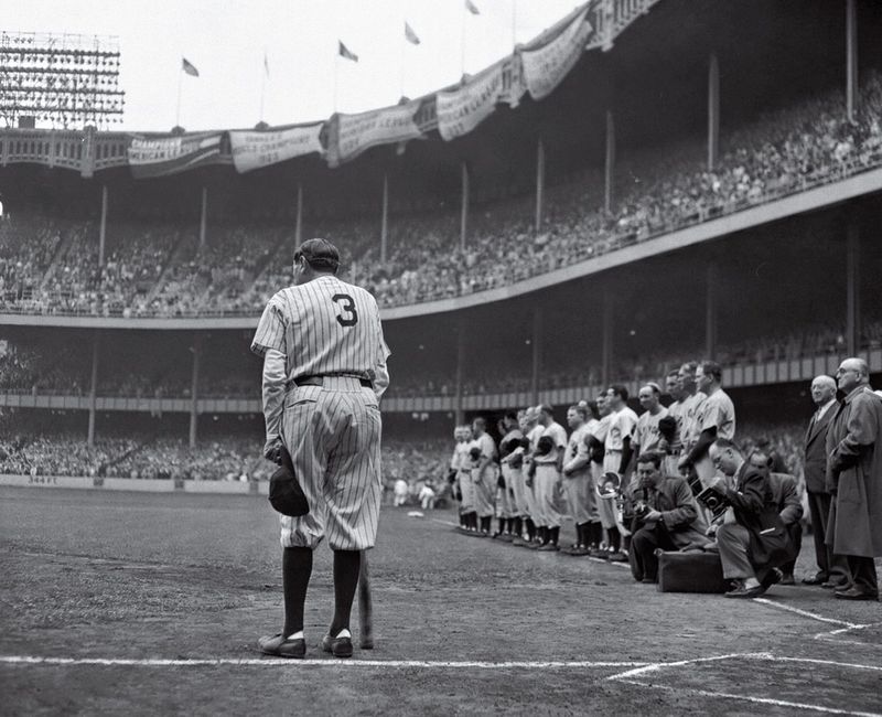 Babe Ruth’s Final Yankee Stadium Appearance – 1948