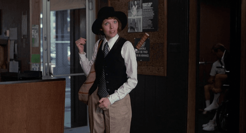 Diane Keaton's Androgynous Wardrobe in 'Annie Hall'