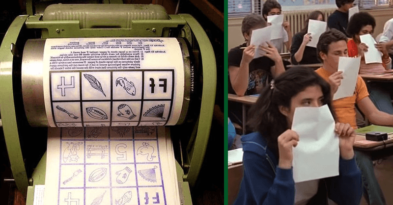 Mimeograph Machines That Got Us Legally High