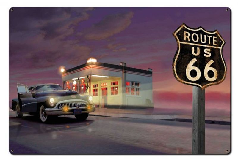 Route 66 Diner Signs