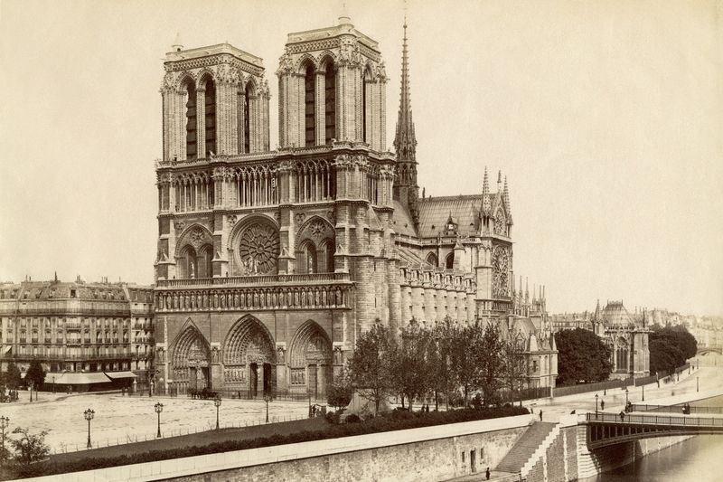 Notre-Dame Cathedral, 1890s
