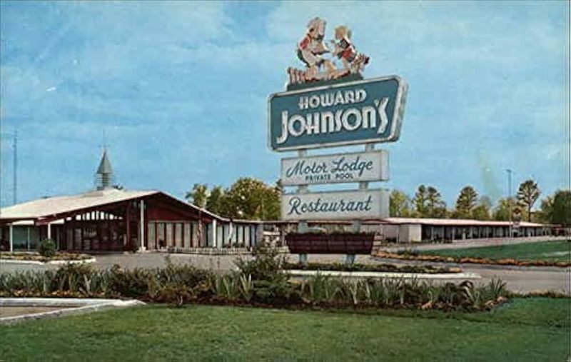 Howard Johnson's Motor Lodge Sign