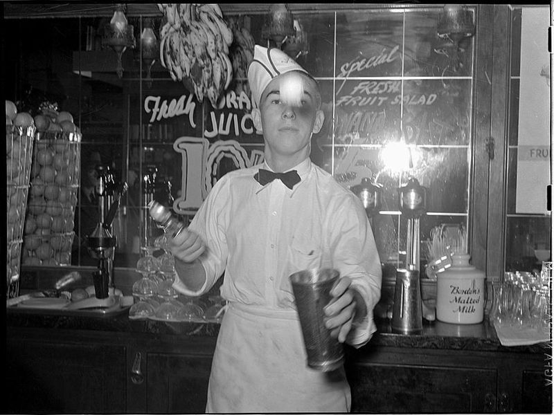 Soda Jerk at the Local Fountain