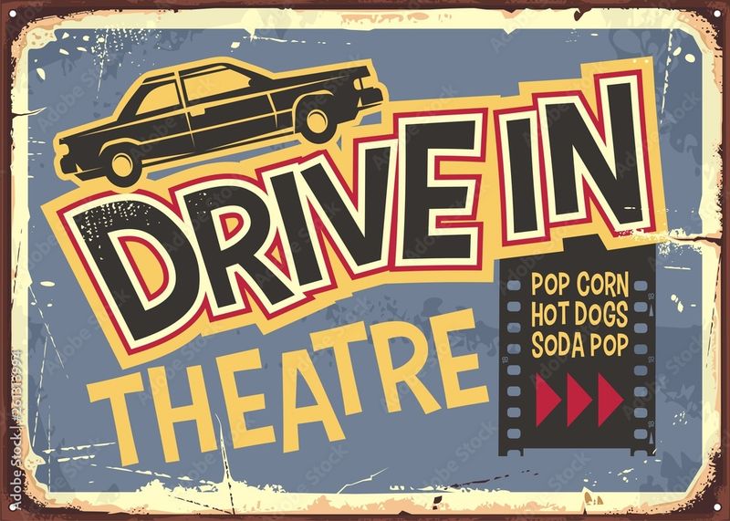 Drive-In Theater Signs