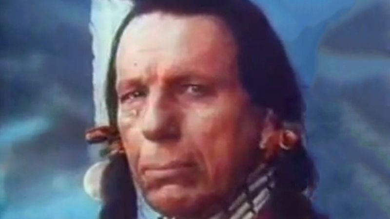 The Crying Native American