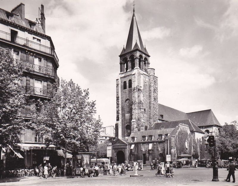 Saint-Germain-des-Prés, 1950s