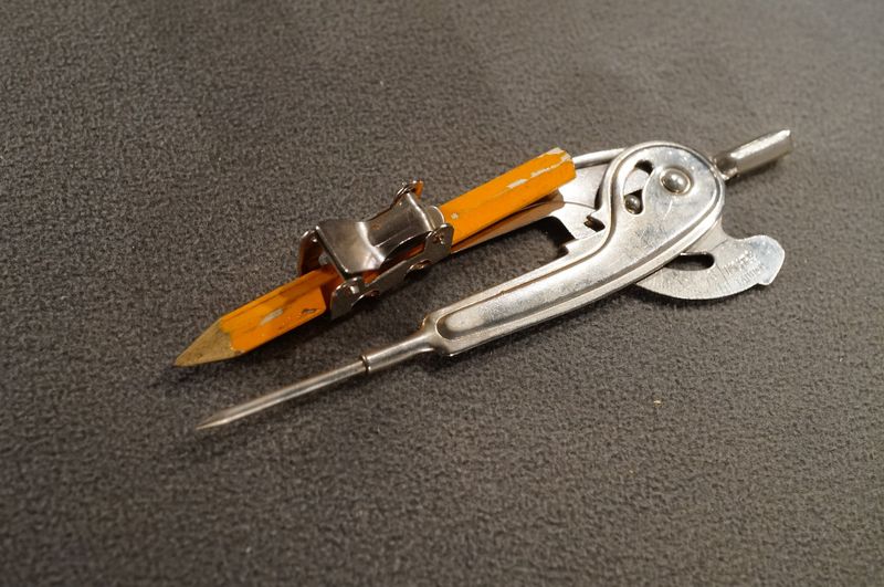 Razor-Sharp Metal Compasses That Doubled As Weapons