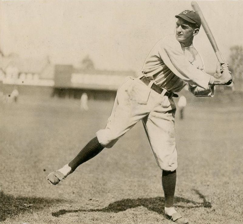 Shoeless Joe Jackson’s Batting Stance – Circa 1913
