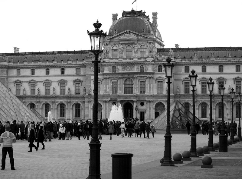 Louvre Pre-Pyramid, 1950s