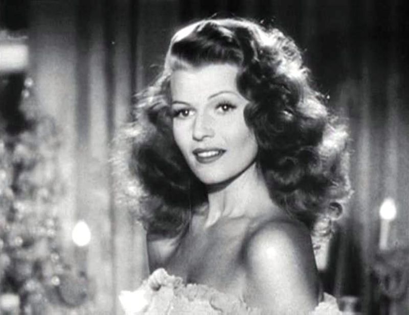 Rita Hayworth's Fiery Redheaded Glamour