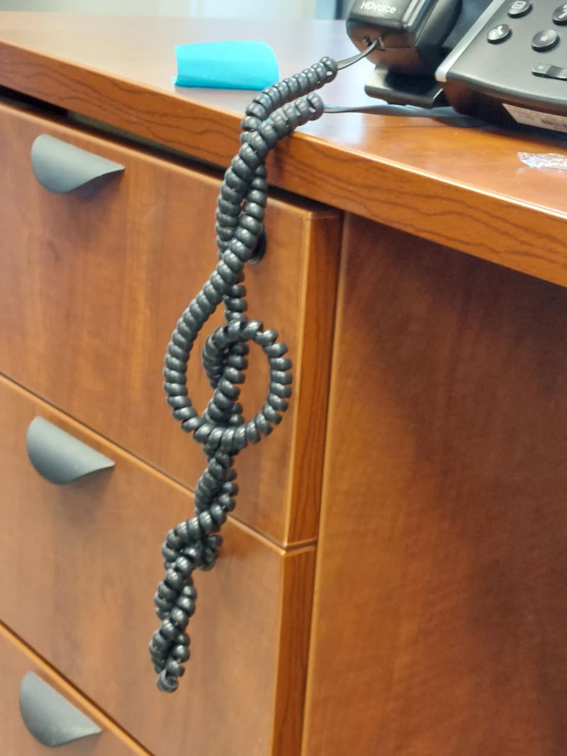 The Phone Cord Tangle Ballet