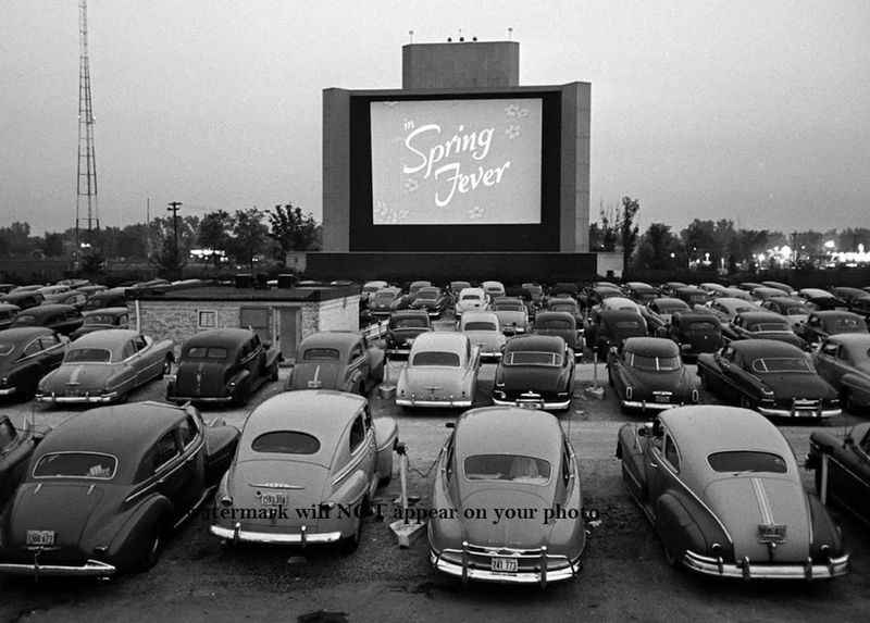 The Drive-In Movie Theater Under the Stars