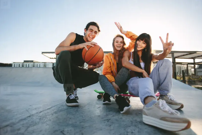 Skateparks and Basketball Courts