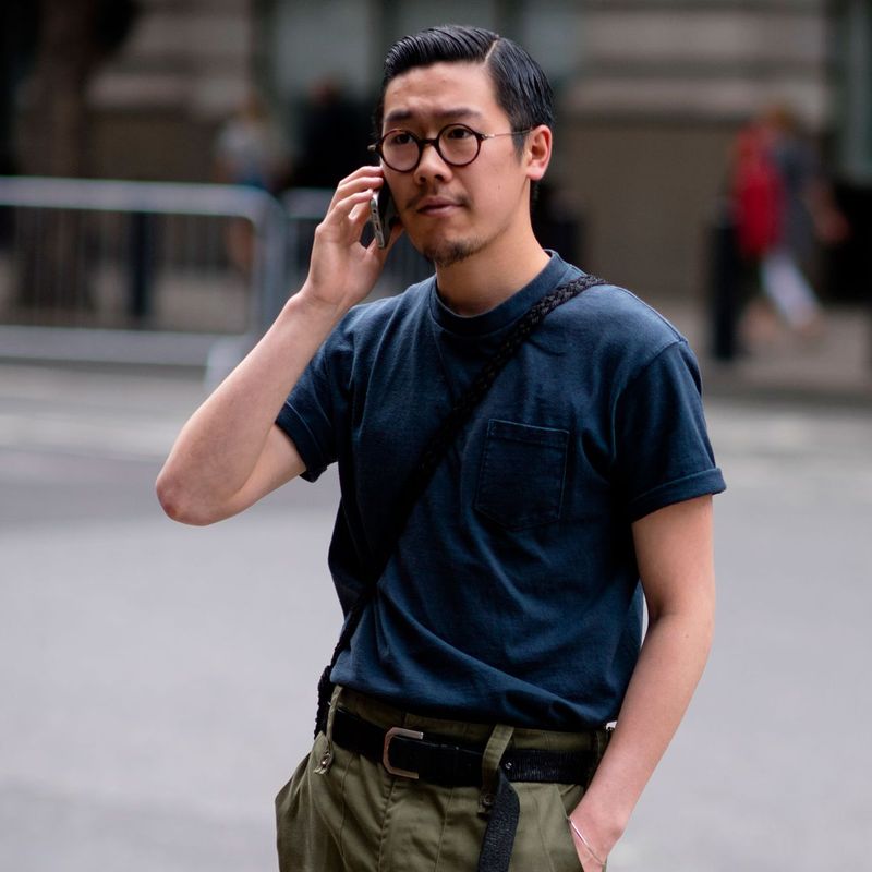 Tucked-In T-shirts: Neat and Tidy Appeal