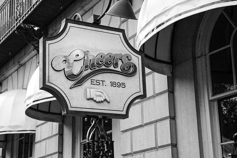 Cheers Beacon Hill Sign