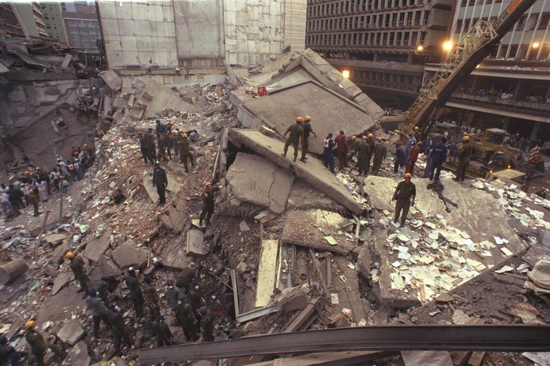 U.S. Embassy Bombings Aftermath in Kenya and Tanzania