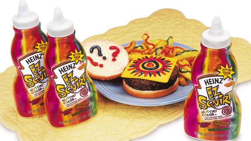Heinz Colored Ketchup