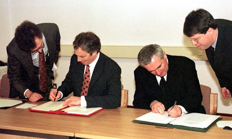 The Good Friday Agreement Is Signed in Northern Ireland
