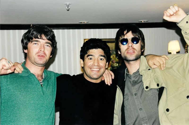 Liam & Noel meet Maradona in Buenos Aires