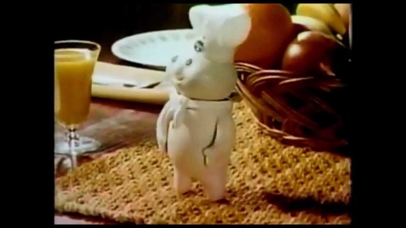 The Iconic Pillsbury Doughboy's Giggling Debut