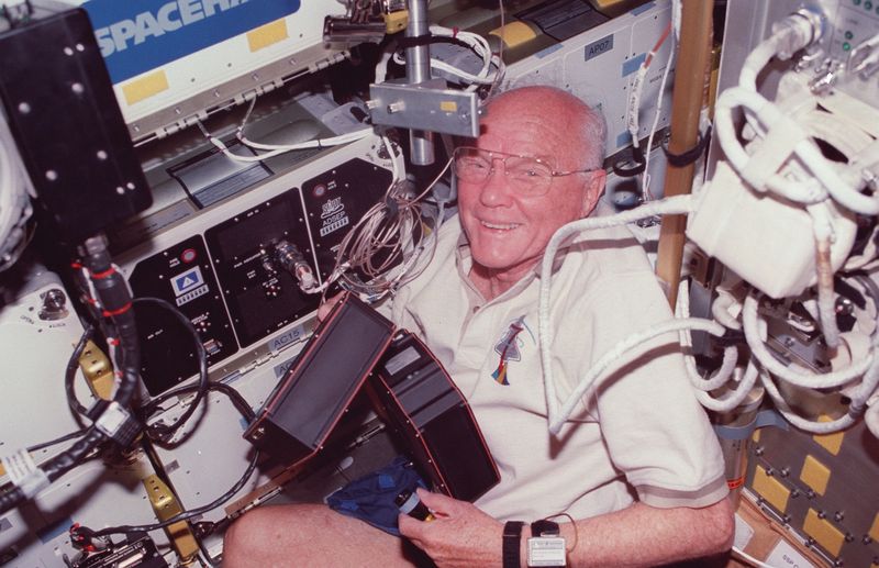 John Glenn Returns to Space at Age 77