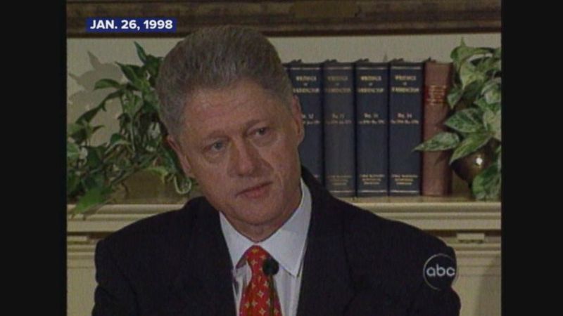 President Bill Clinton Denies Allegations in Televised Address