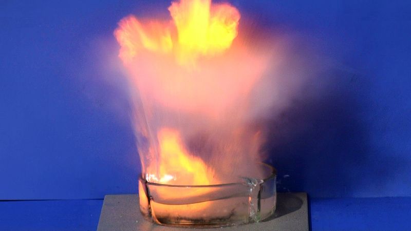 Sodium Metal Water Explosions