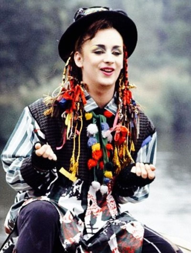 Boy George's Gender-Bending Makeup