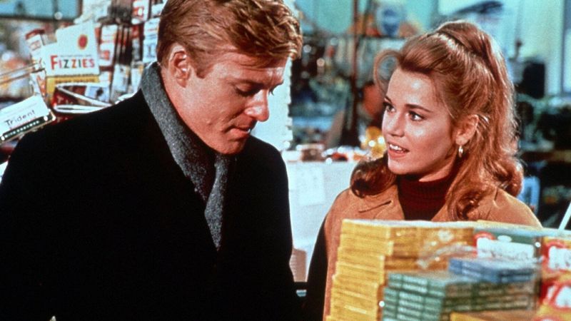 Jane Fonda and Robert Redford in 'Barefoot in the Park'
