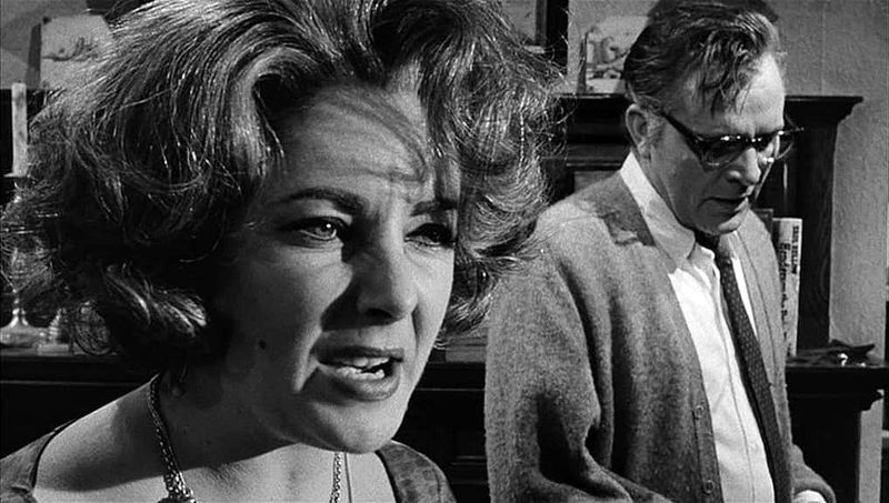 Richard Burton and Elizabeth Taylor in 'Who's Afraid of Virginia Woolf?'