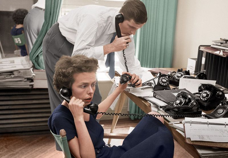 The Office Romance Desk Lean