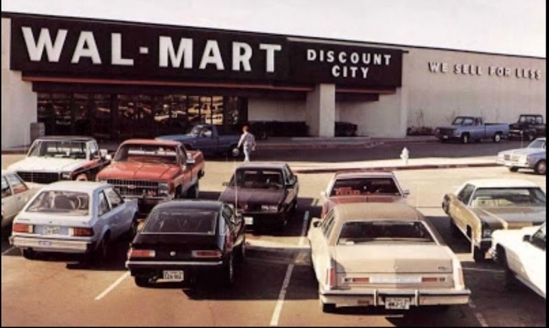 Walmart in a Converted Shopping Center – Early 1980s